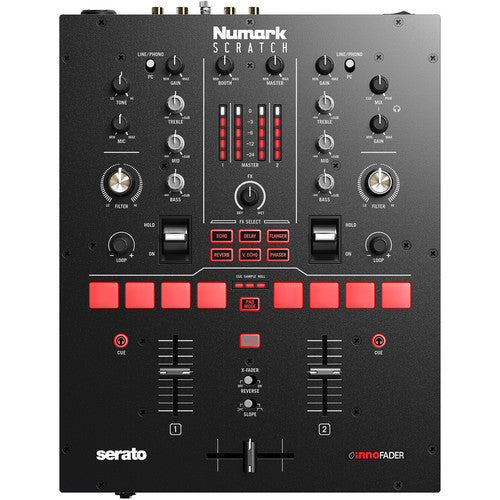 Numark Scratch + PT01 Scratch + TTW006BK (Portable Serato Bundle)