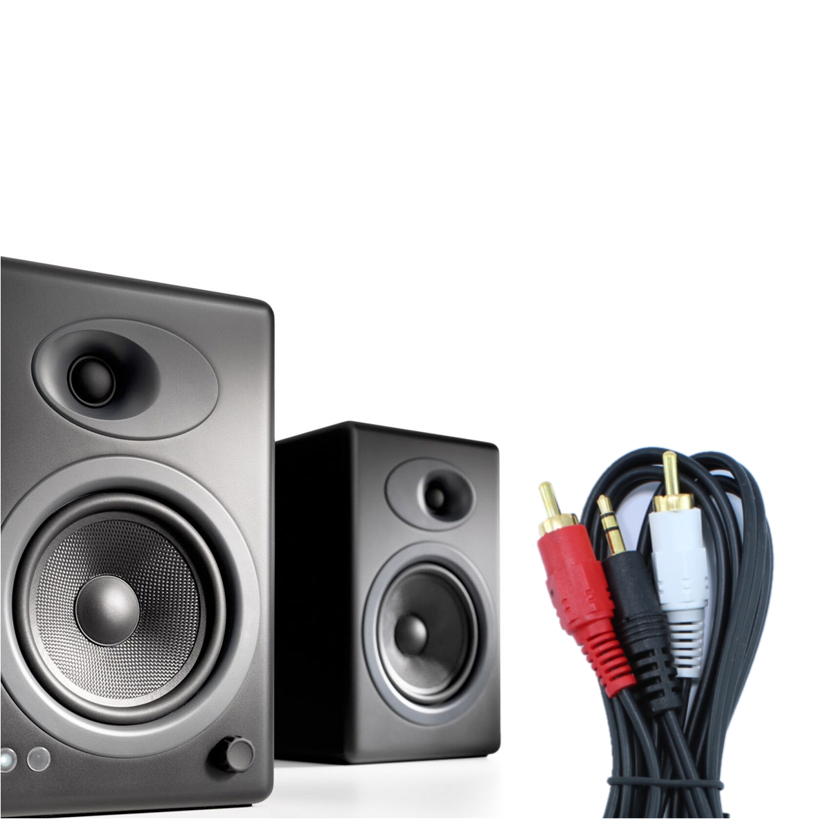 RCA Male to AUX Male Cable