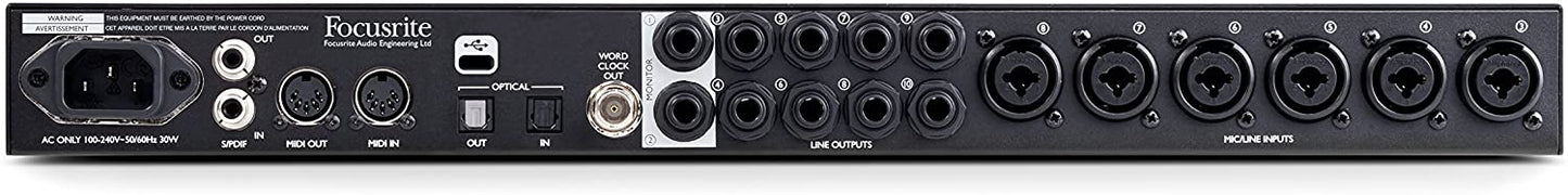 Focusrite Clarett 8Pre USB