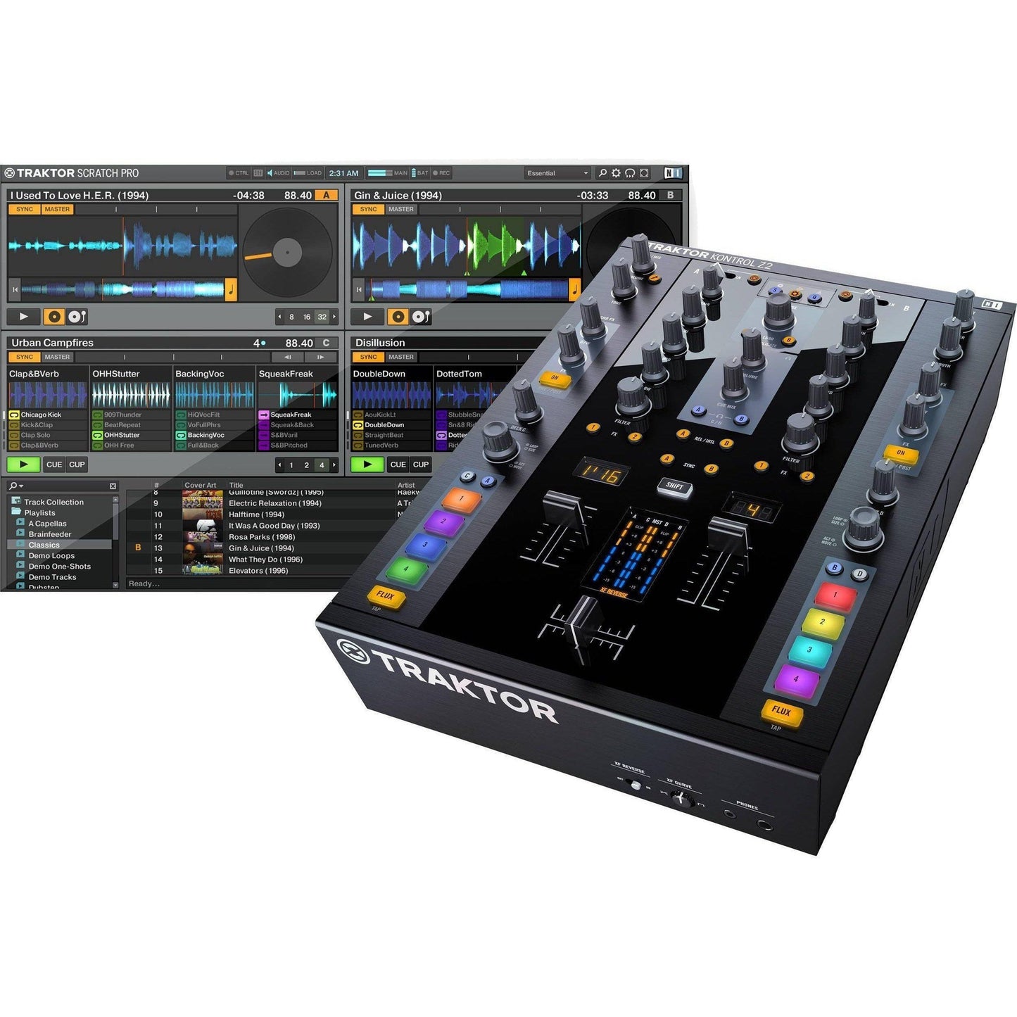 Native Instruments Traktor Kontrol Z2