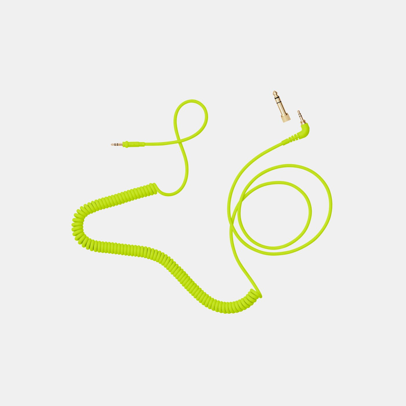 AIAIAI TMA-2 C18 Coiled Neon Yellow Cable