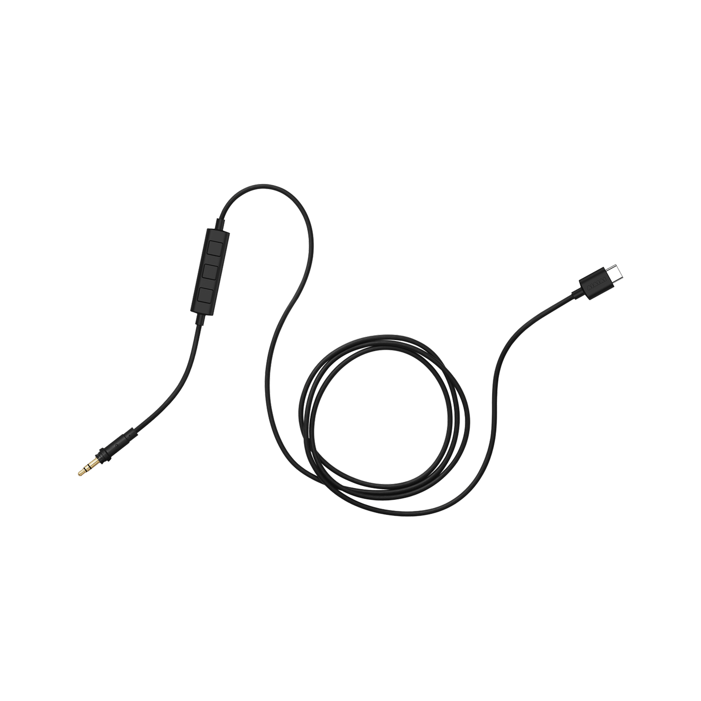 AIAIAI TMA-2 C60 USB-C Straight Black Cable w/mic