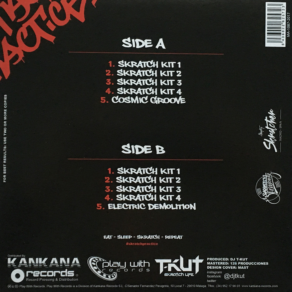 DJ T-Kut-Skratch Practice 7"
