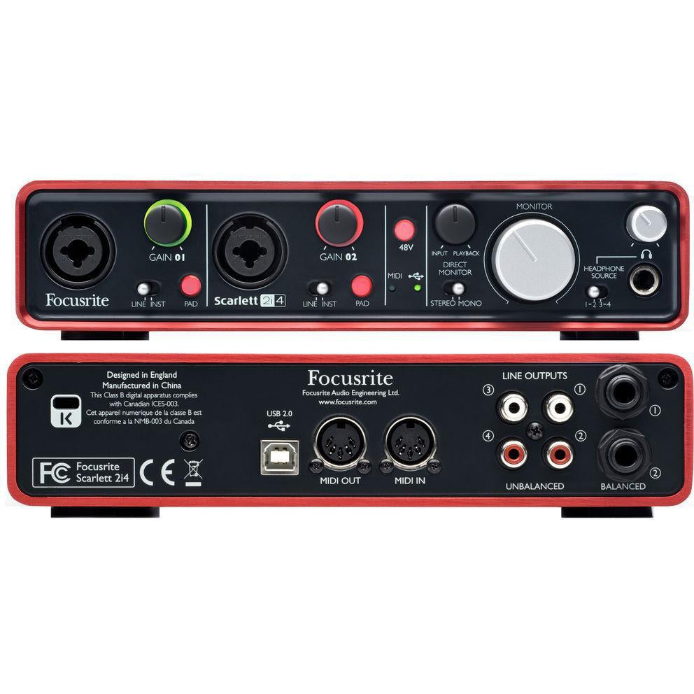 Focusrite Scarlett 2i4 (2nd Gen)