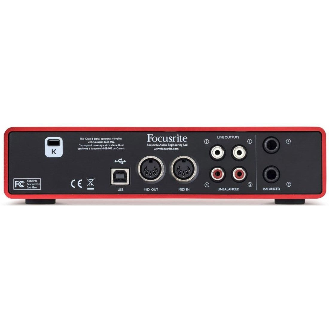 Focusrite Scarlett 2i4 (2nd Gen)