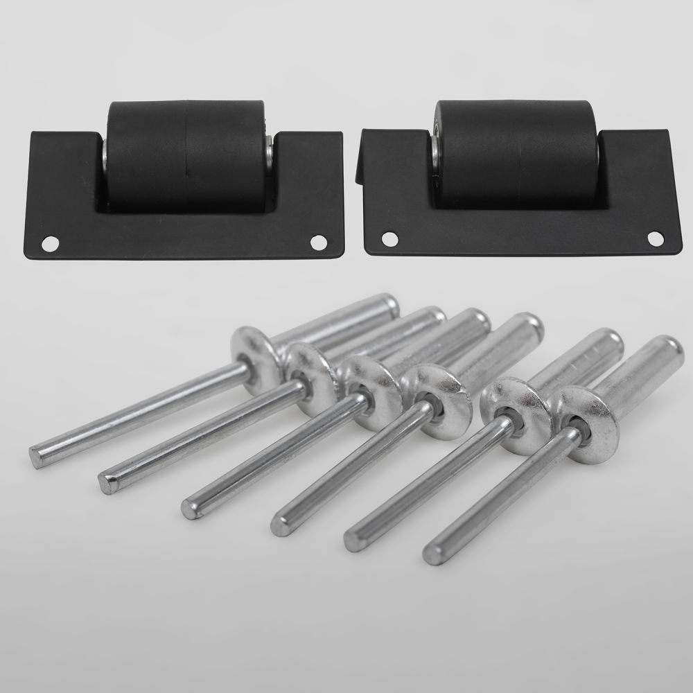 UDG Casing Roller Wheels Set Left & Right + Rivets