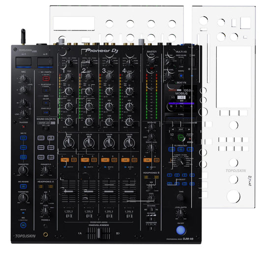 Top DJ Skin Pioneer DJ DJM-A9 Protective Overlay