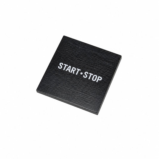 Rane DJ ONE/ONE MK2/Twelve/Twelve MK2 Spareparts-Start/Stop Metal Name Plate