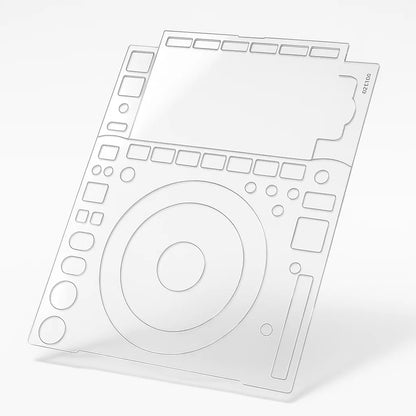 Top DJ Skin Pioneer DJ CDJ-3000 Protective Overlay