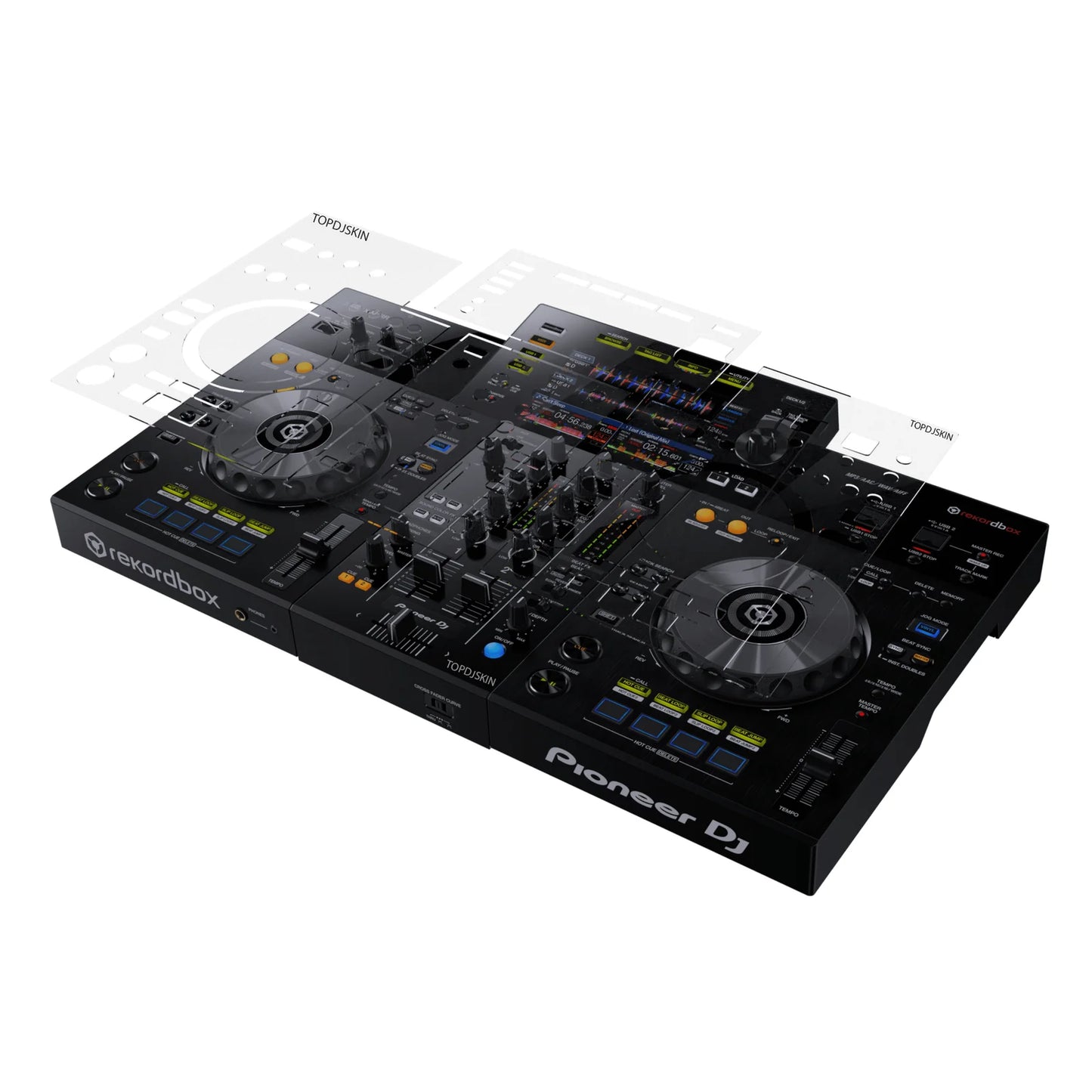 Top DJ Skin Pioneer DJ XDJ-RR Protective Overlay