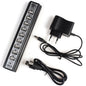 USB Hub 10-Port w/ Adapter
