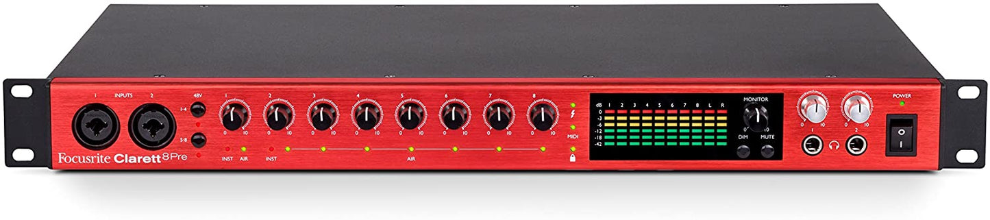 Focusrite Clarett 8Pre