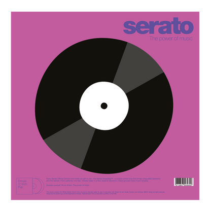 Serato Emoji Series #2 Flame/Record Control Vinyl (Pair) 12"