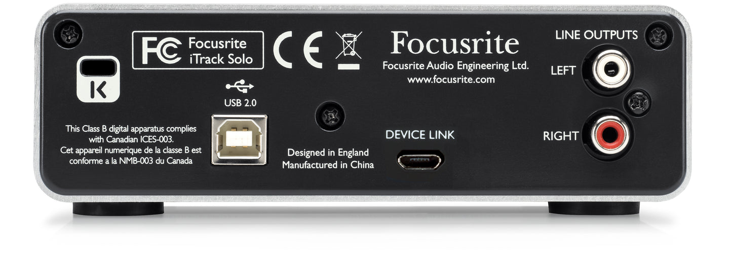 Focusrite iTrack Solo (Lightning)