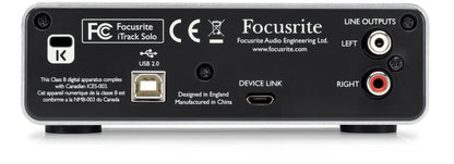 Focusrite iTrack Solo (Lightning)