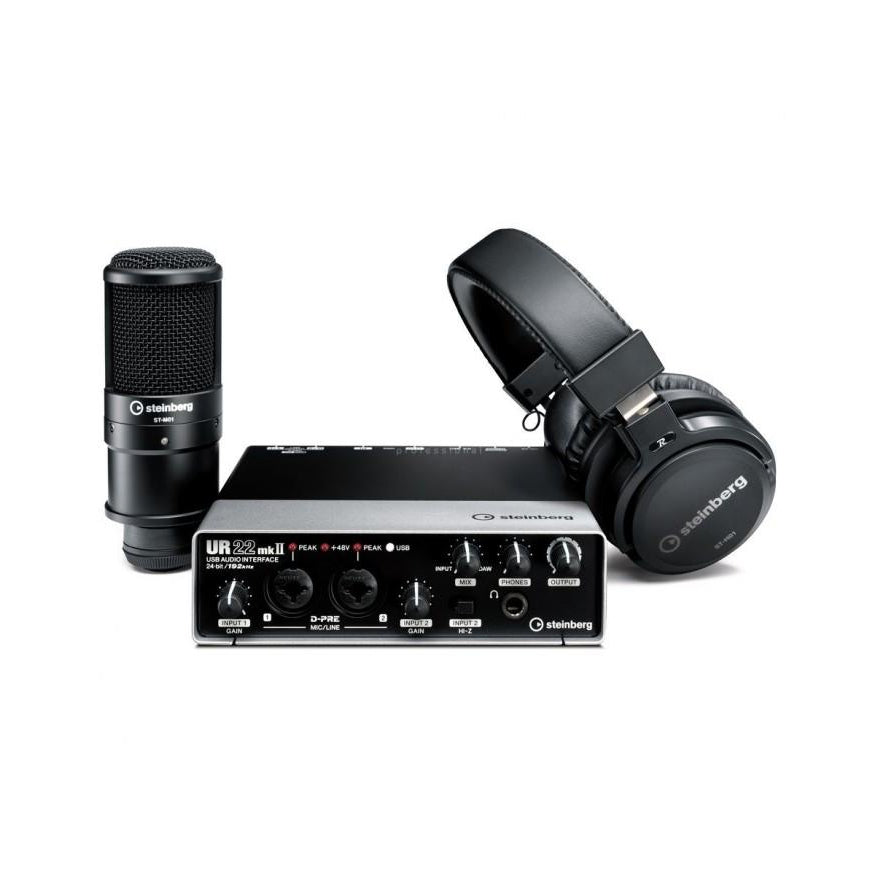 Steinberg UR22 MKII Recording Pack