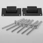 UDG Casing Roller Wheels Set Left & Right + Rivets