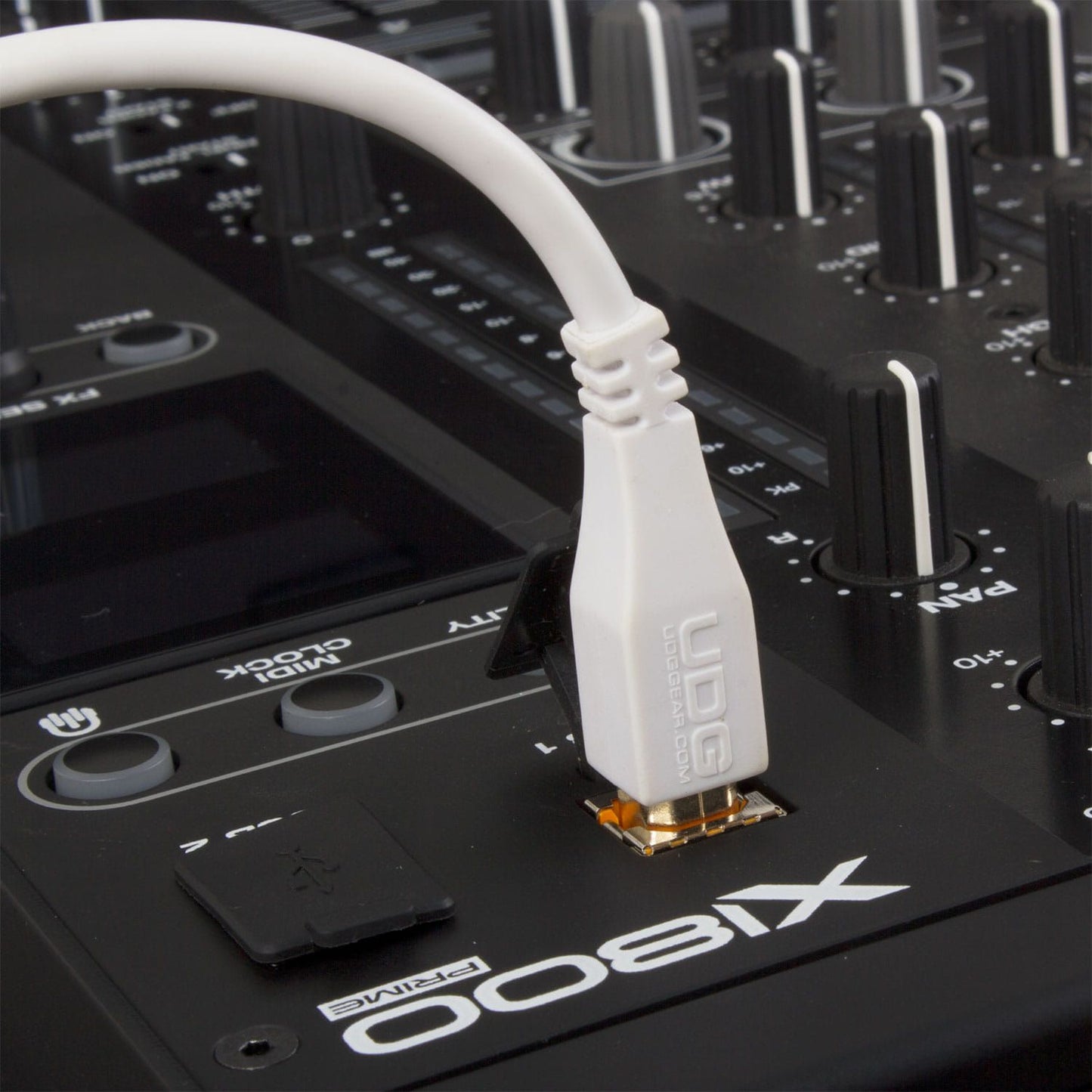 UDG Ultimate USB Cable 2.0 C-B White Straight