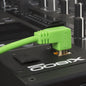 UDG Ultimate USB Cable 2.0 A-B Green Angled