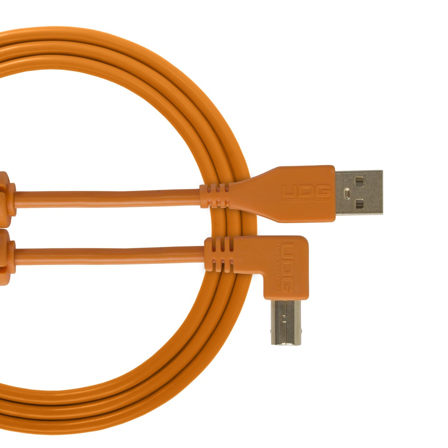 UDG Ultimate USB Cable 2.0 A-B Orange Angled