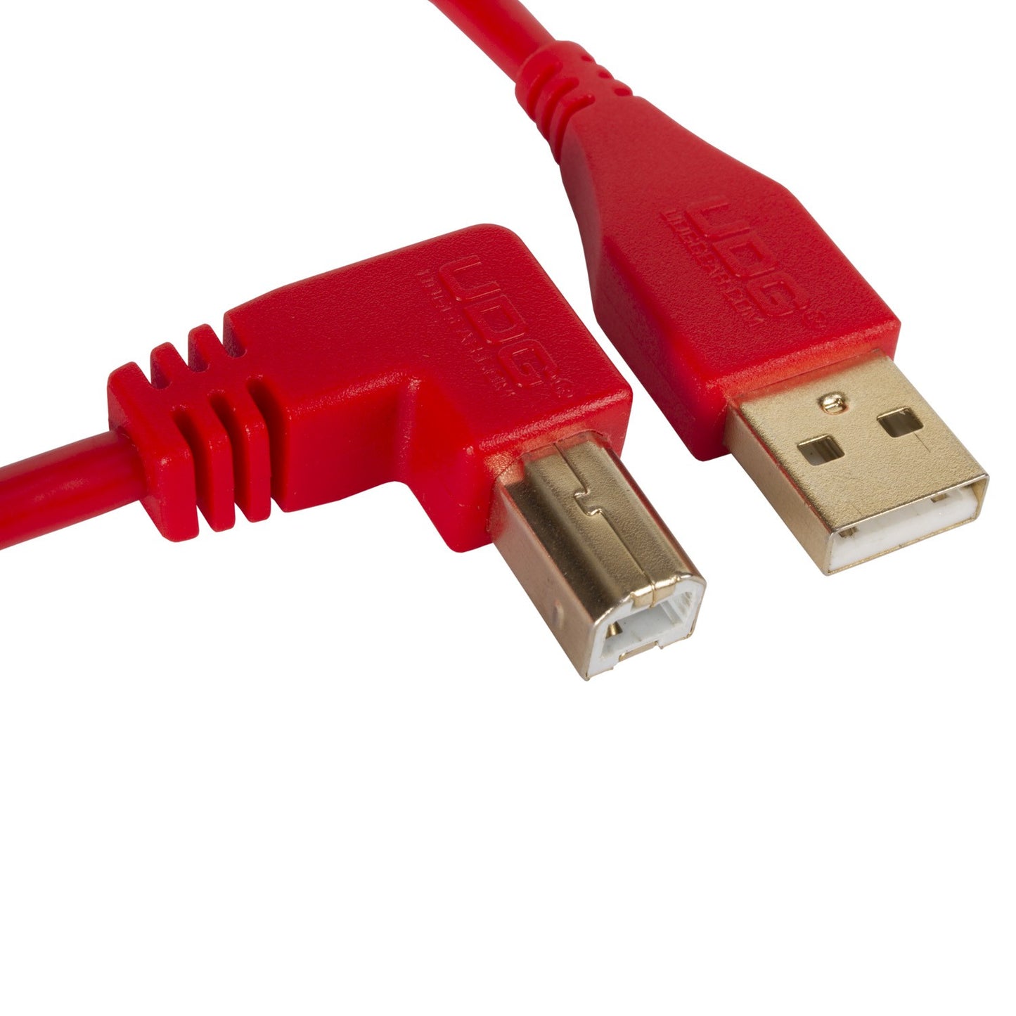 UDG Ultimate USB Cable 2.0 A-B Red Angled