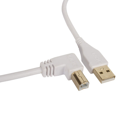 UDG Ultimate USB Cable 2.0 A-B White Angled