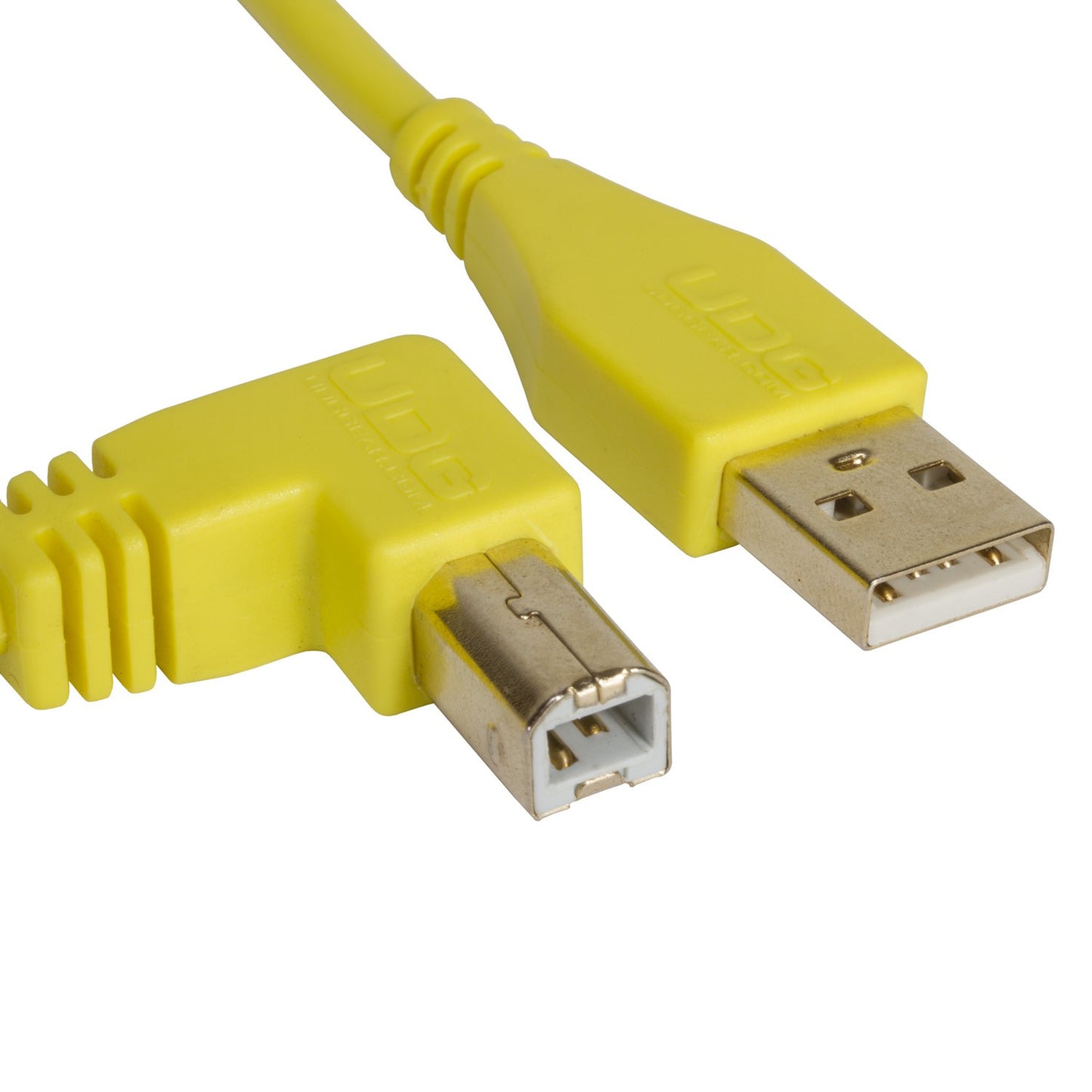 UDG Ultimate USB Cable 2.0 A-B Yellow Angled