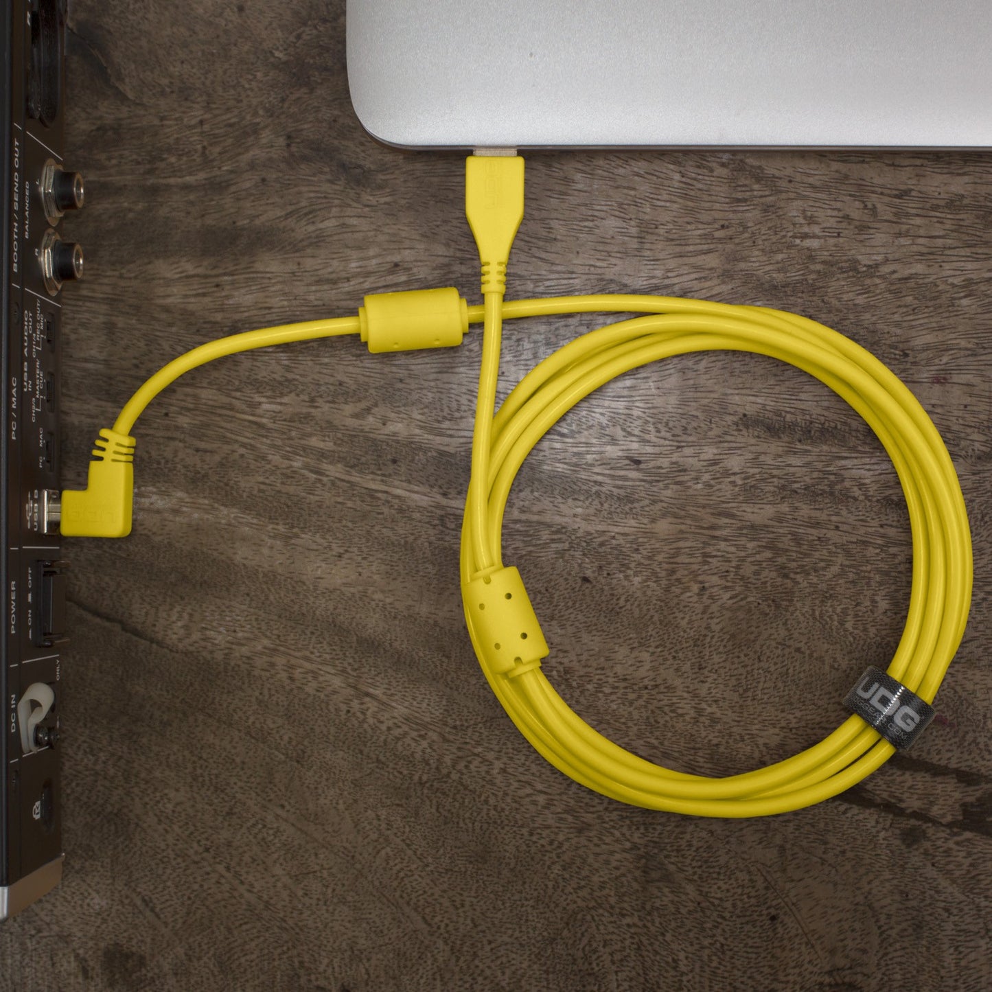 UDG Ultimate USB Cable 2.0 A-B Yellow Angled