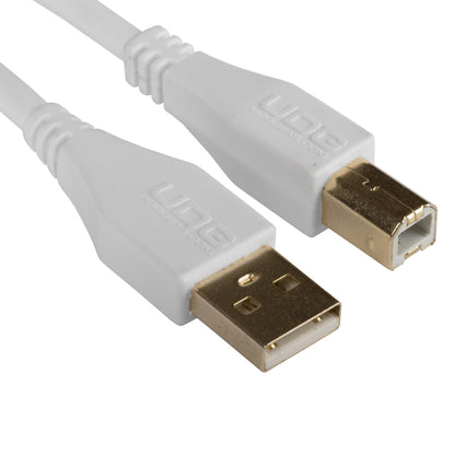 UDG Ultimate USB Cable 2.0 A-B White Straight